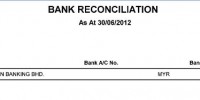 Bank Reconciliation Summary - Million Software