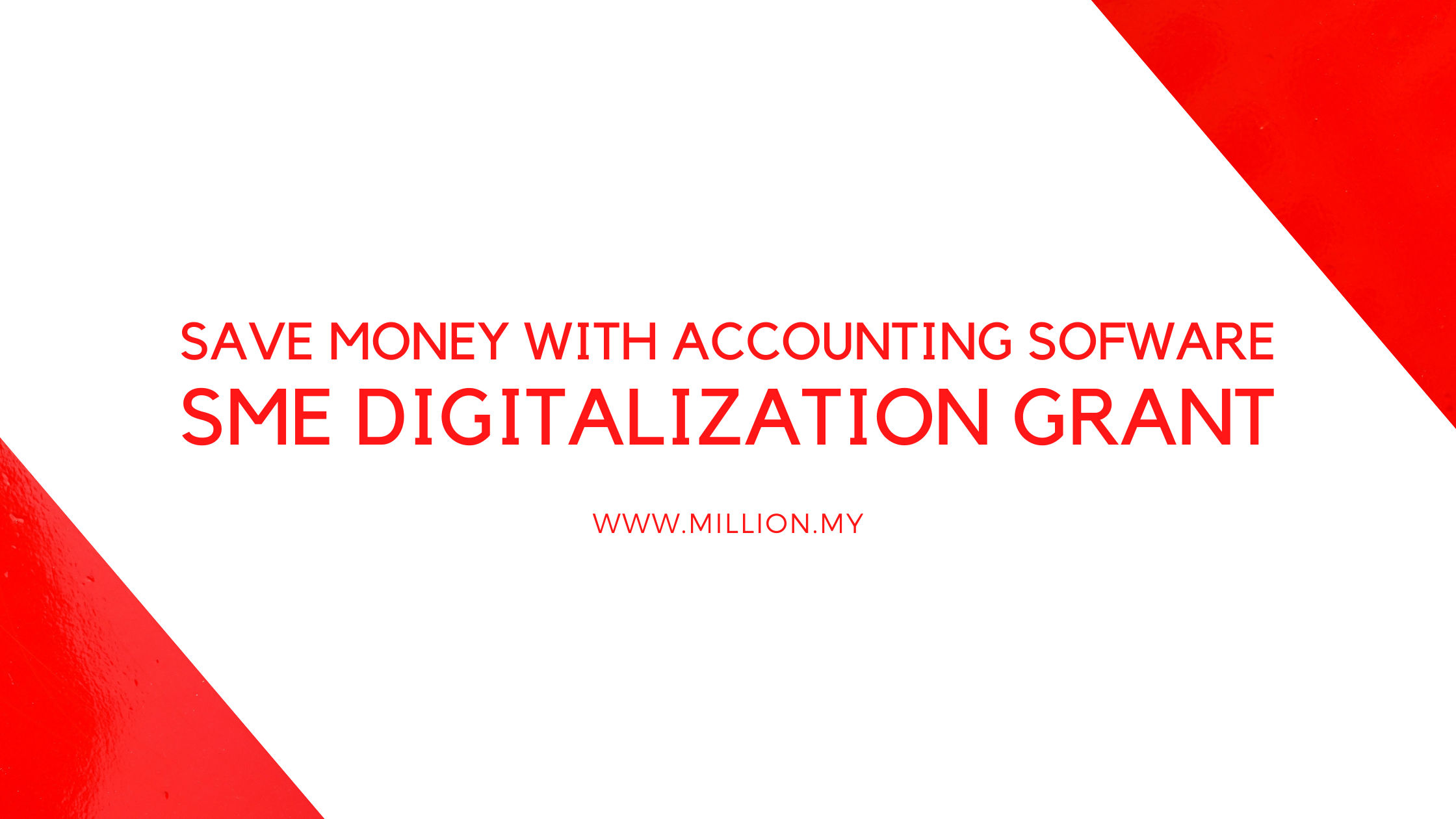 Save Money With Accounting Sofware |SME Digitalization Grant Save Money With Accounting Sofware |SME Digitalization Grant